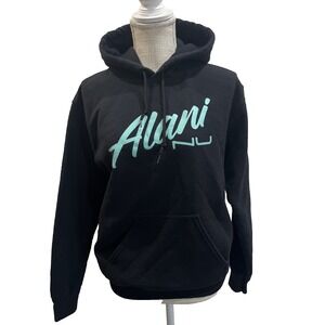 Alani Nu Hoodie Womens Size Small Black Sweatshirt Pullover Fleece Merch Energy